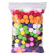 30mm Multicolor Assorted Pom Poms Balls About 250pcs for DIY Doll Craft Party Decoration UK-AJEW-PH0001-30mm-M-2