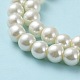 Glass Pearl Beads Strands UK-HY-8D-B02-4