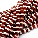 Dyed Tibetan Style dZi Beads Strands UK-G-E324B-10mm-02-K-1