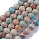 Natural Imperial Jasper Beads Strands UK-G-I122-8mm-12-2
