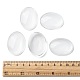 Transparent Oval Glass Cabochons UK-X-GGLA-R022-40x30-5