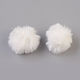 Handmade Faux Rabbit Fur Pom Pom Ball Covered Pendants UK-WOVE-F021-B17-1