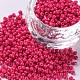 Baking Paint Glass Seed Beads UK-SEED-S001-K5-1
