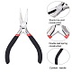 Carbon Steel Flat Nose Pliers for Jewelry Making Supplies UK-P019Y-2