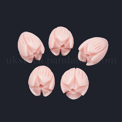 Dyed Synthetic Coral Beads UK-CORA-N002-B-04J-1