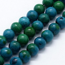 Synthetic Chrysocolla Beads Strands