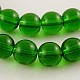 4mm Green Round Glass Crystal Beads Strands Spacer Beads UK-X-GR4mm18Y-1