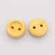 2-Hole Garment Accessories Tiny Flat Round Wooden Sewing Buttons UK-X-BUTT-M001-03-2