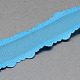 Polyester Lace Organza Ribbon UK-ORIB-S032-09-2