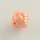 AB Color Plated Acrylic Beads UK-SACR-Q108-12mm-M-K-3