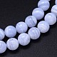 Grade A Natural Blue Lace Agate Beads Strands UK-G-F222-29-8mm-2