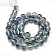 Electroplate Glass Beads Strands UK-EGLA-J001-10mm-C01-K-1