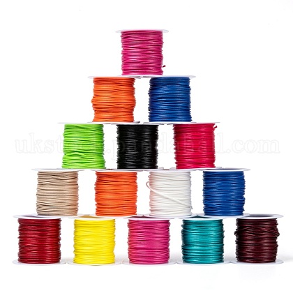 Korean Waxed Polyester Cords UK-YC-R004-1.0mm-M-1