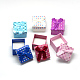 Bowknot Cardboard Jewelry Boxes UK-CBOX-R036-16-2