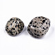 Natural Dalmatian Jasper Beads UK-G-N332-012-3