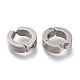 303 Stainless Steel Cuff Earrings UK-EJEW-F262-01D-P-2