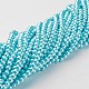 Glass Pearl Beads Strands UK-HY-6D-B12-3