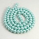 Glass Pearl Round Loose Beads For Jewelry Necklace Craft Making UK-X-HY-8D-B12-2