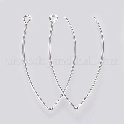 304 Stainless Steel Earring Hooks UK-STAS-K184-05-01P-1