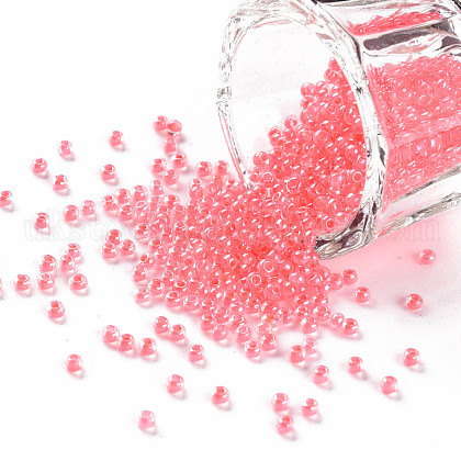 11/0 Grade A Transparent Glass Seed Beads UK-X-SEED-N001-F-234-1