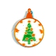 Christmas Ball with Tree Pendant Silicone Molds UK-DIY-K051-21-2