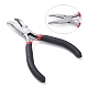 Carbon Steel Bent Nose Jewelry Plier for Jewelry Making Supplies UK-P021Y-1
