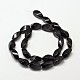 Natural Black Onyx Beads Strands UK-G-P093-08-K-2