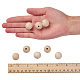 Natural Unfinished Wood Beads UK-WOOD-S651-20mm-LF-3