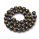 Buddhist Glass Beads Strands UK-GLAA-S174-10mm-01-2