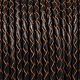 Eco-Friendly Braided Leather Cord UK-WL-E018-3mm-17-2