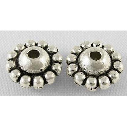 Tibetan Style Alloy Spacer Beads UK-LF0736Y-NF-K-1