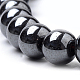 Non-magnetic Synthetic Hematite Beads Strands UK-G-S259-44-6mm-3