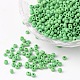 8/0 Opaque Colours Round Glass Seed Beads UK-X-SEED-A010-3mm-47-1