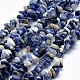 Natural Sodalite Beads Strands UK-X-G-P332-21-1