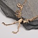 Alloy Dinosaur Bones Bib Necklaces UK-NJEW-F087-01B-6