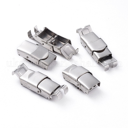 201 Stainless Steel Watch Band Clasps UK-STAS-C006-1-1