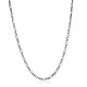 925 Sterling Silver Chain Necklaces UK-NJEW-BB30123-16-1