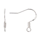 925 Sterling Silver Flat Coil Earwire UK-STER-S002-53-2