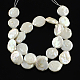 Natural Baroque Pearl Keshi Pearl Beads Strands UK-PEAR-Q004-20-2