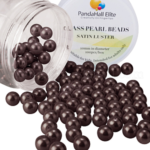 PandaHall Elite Pearlized Glass Pearl Round Beads UK-HY-PH0001-6mm-039
