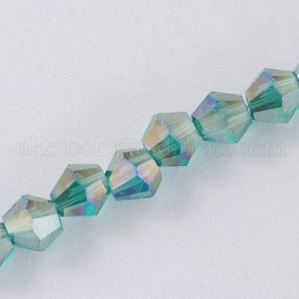 Glass Beads Strands UK-EGLA-S056-2mm-12-1