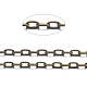 Brass Cable Chains UK-X-CHC031Y-AB-1
